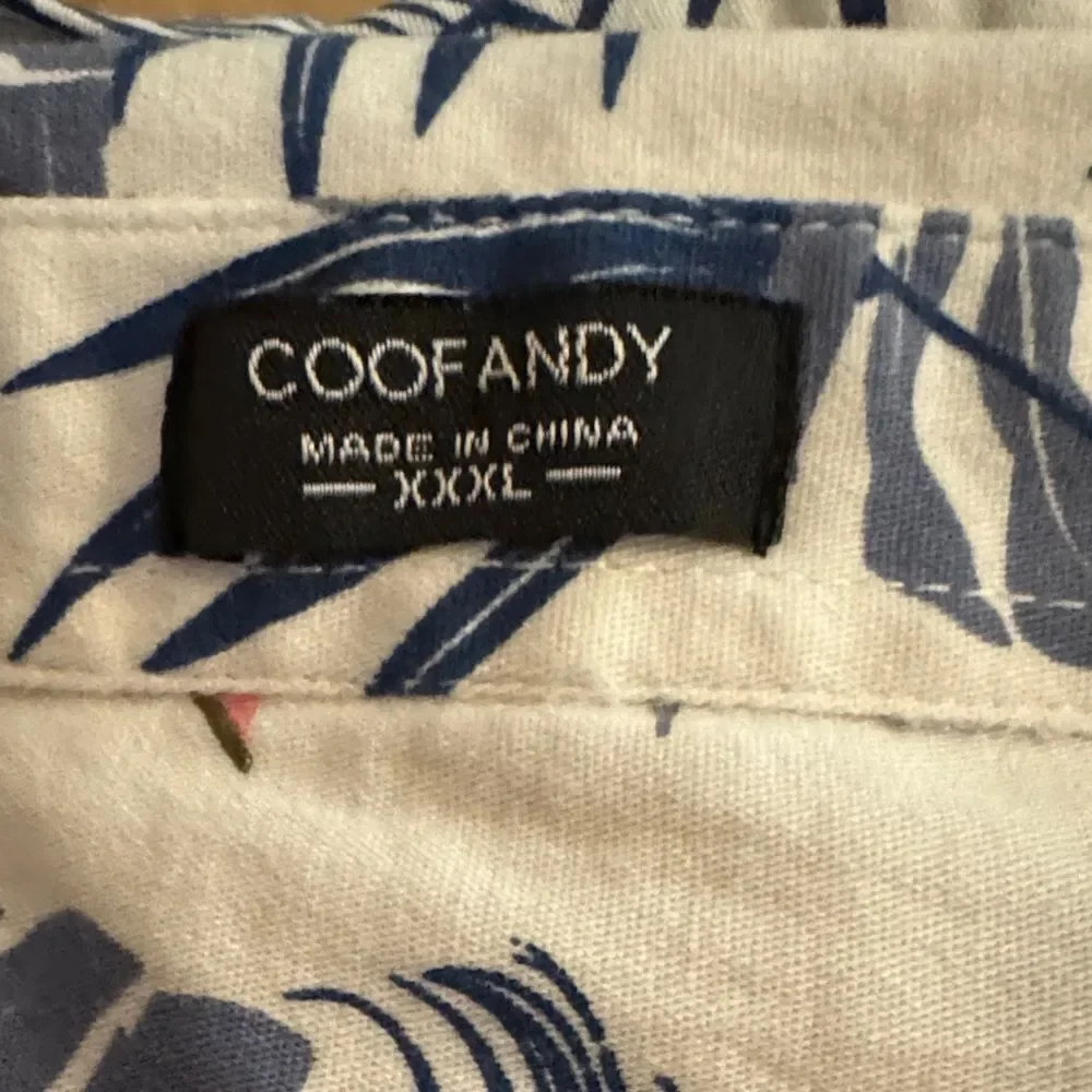 Coofandy Tropical Bird of Paradise Men’s Shirt